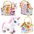 SUNMAN CUTE KİNS 51087 PELÜŞ UNİCORN TAŞIMA ÇANTALI 2+