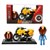 SUNMAN MOTORCYCLE MY66-M1217K MOTOSİKLET BMW KASKLI FİGÜR SESLİ IŞIKLI 1:14 ** 1 ADET FİYATIDIR **