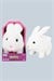 SUNMAN PUFFY FRİENDS 375-2 SEVİMLİ PELÜŞ TAVŞAN ROBBİE HAREKETLİ SESLİ BEYAZ 12M+