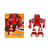 SUNMAN ZAPP LM905-A SÖK TAK AUTOBOTS 5İN1 SESLİ IŞIKLI 133 PARÇA 3+
