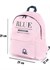 UNİTED COLORS OF BENETTON OKUL ÇANTASI 03801 PEMBE ÇİFT BÖLMELİ