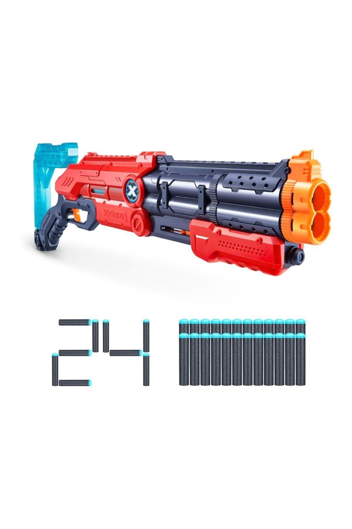 Seçtim Aldım Zuru X-shot Sünger Tabancası Excel Vigilante 24 Mermi