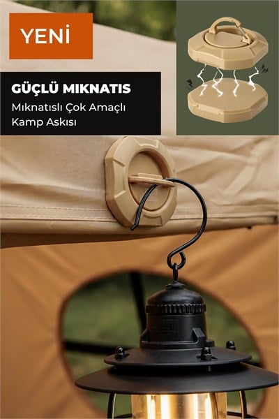 Çok Amaçlı Güçlü Manyetik Kamp Askısı