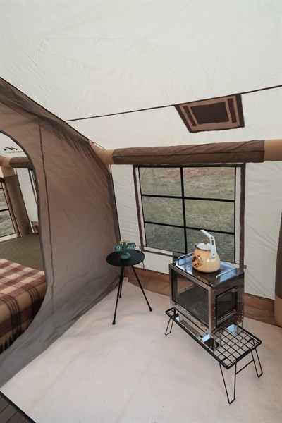 Cosmos Şişme Kamp Çadırı 12.96 m2 Açık Haki