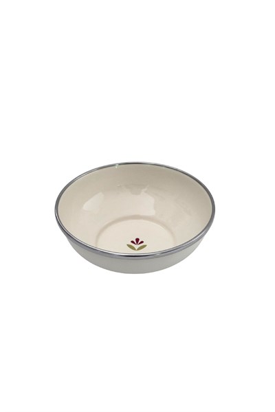 Cozy Emaye Kase Bej 14 cm