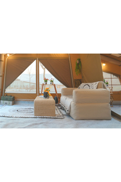 Forenia Air Rest Şişme Kamp Koltuğu 155x82x88 cm Bej