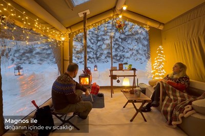 Forenia Magnos Şişme Kamp Çadırı 33 m2 Tan