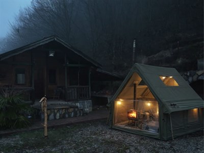 Forenia Olaf Şişme Kamp Çadırı 7.5 m2 Haki