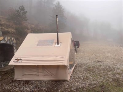 Forenia Olaf Şişme Kamp Çadırı 7.5 m2 Bej