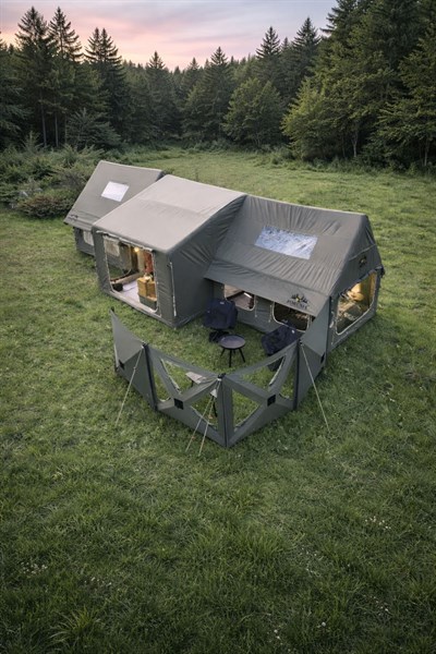 Forenia  Rüzgar Paneli 560x140 cm Haki