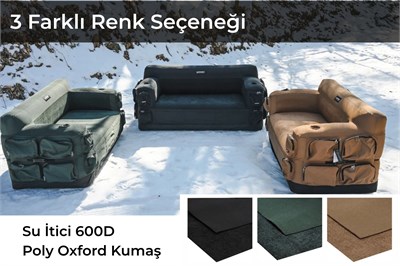 Gopamir Şişme Koltuk Kahverengi