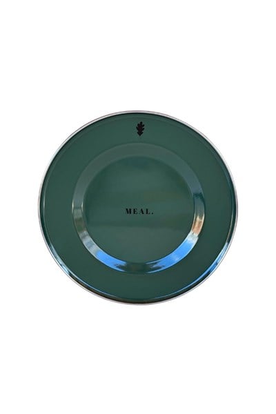 Military Emaye Tabak Haki 25 cm