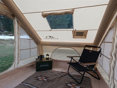 Nova Şişme Çadır 6.4 m2 Bej