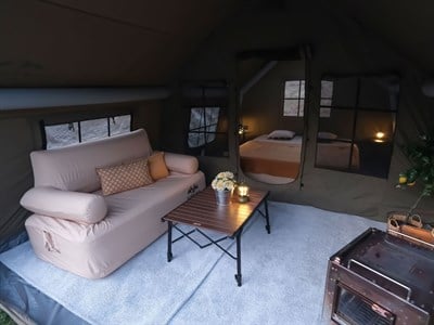 Orion Şişme Kamp Çadırı 17.28 m2 Haki