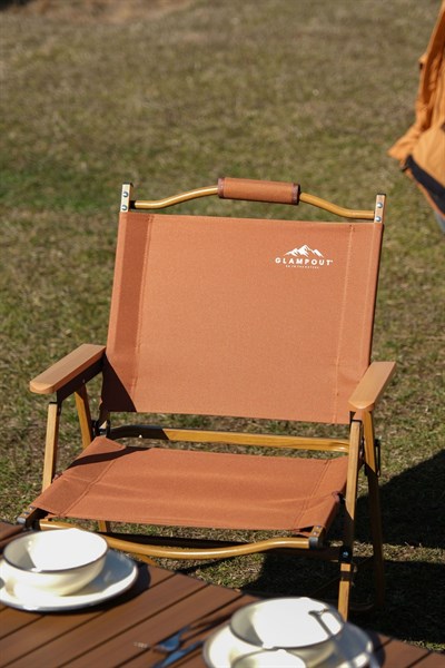Relax Kamp Sandalyesi Kahverengi