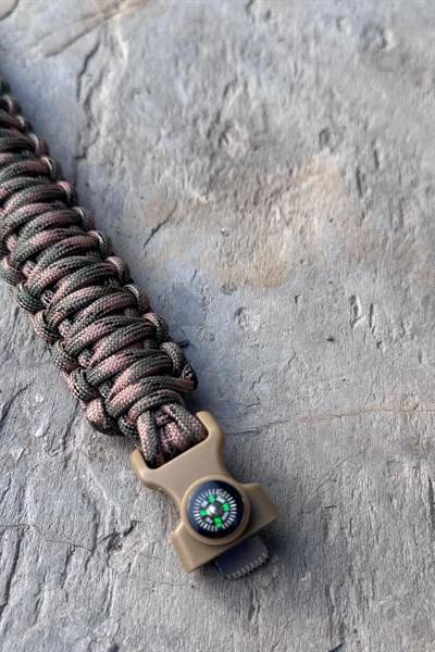Rota Paracord Bileklik | Pusulalı