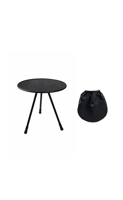 Teleskopik Ayaklı Kamp Sehpası 37x36-57 cm Siyah