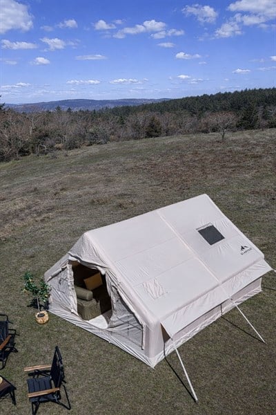 Terra Şişme Kamp Çadırı 12 m2 Bej