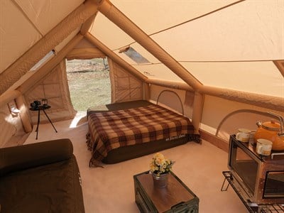 Terra Şişme Kamp Çadırı 12 m2 Bej