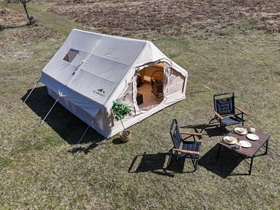 Terra Şişme Kamp Çadırı 12 m2 Bej