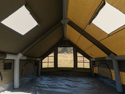 Terra Şişme Kamp Çadırı 12 m2 Haki