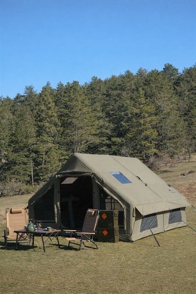 Terra Şişme Kamp Çadırı 12 m2 Haki