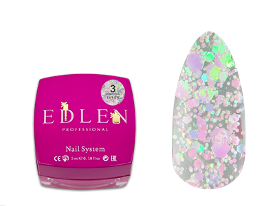 Confetti Glitter Edlen 5 ml. №03