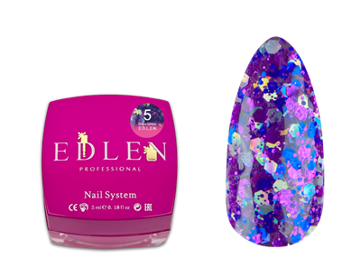 Disco Glitter Edlen 5 ml. №05