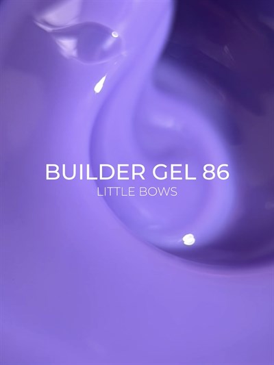 Builder gel Little bows Edlen №86 30ml