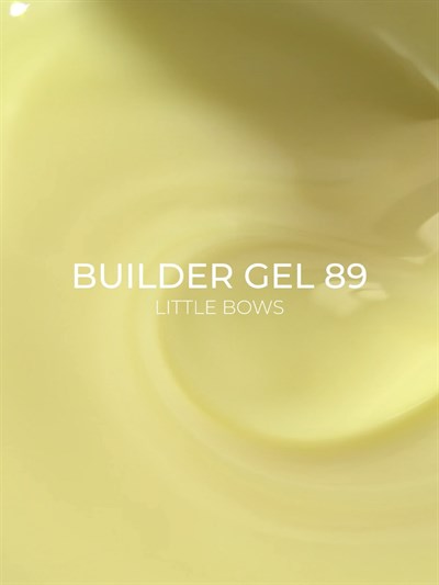 Builder gel Little bows Edlen №89 50ml