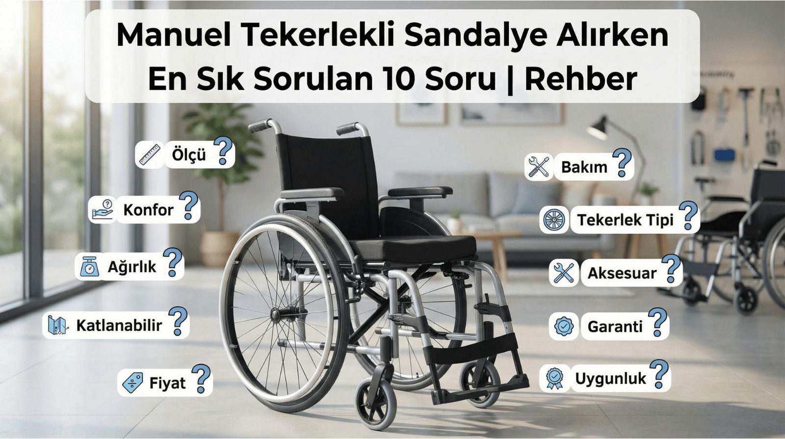 Manuel Tekerlekli Sandalye Alırken En Sık Sorulan 10 Soru