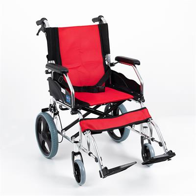 Comfort Plus KY863LABJ-A12 Alüminyum Kırmızı Transfer Tekerlekli Sandalye