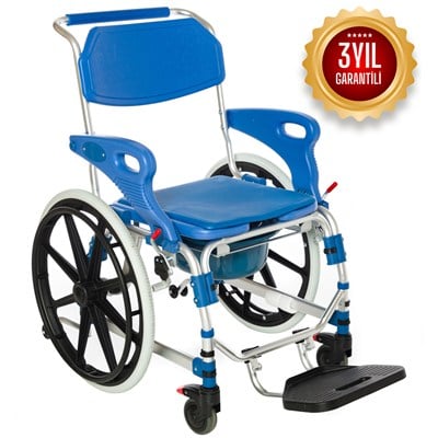 Römer R403 Büyük Tekerlekli Banyo Tuvalet Sandalyesi