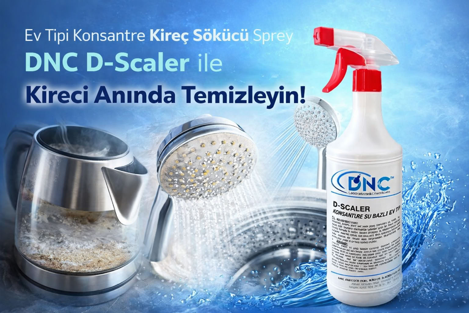 Kireç sökücü öncesi ve sonrası karşılaştırma - musluk ve armatür restorasyonu