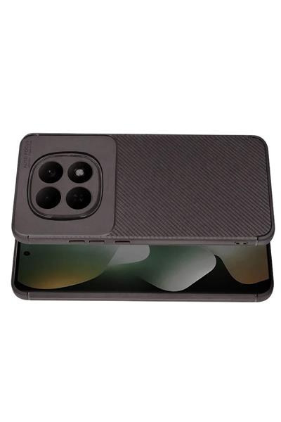 Mey İthalat®   Redmi Note 15 Pro 5G Auto Focus Karbon Kapak - Gri