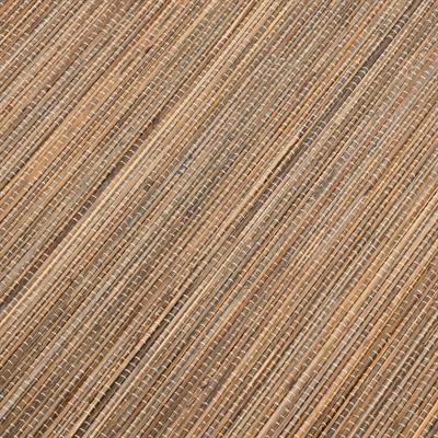 Amerikan Servis Naturel Rattan Beyaz Dikişli