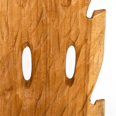 Ayaklı Dekoratif Aksesuar Teak Naturel 85cm