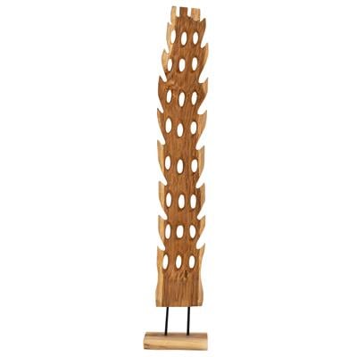 Ayaklı Dekoratif Aksesuar Teak Naturel 103 cm