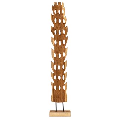 Ayaklı Dekoratif Aksesuar Teak Naturel 103 cm