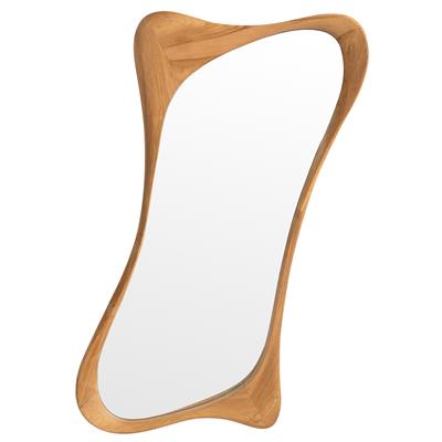 Lotus Teak Ayna
