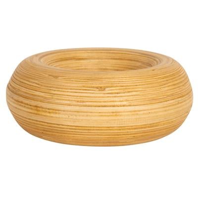 Bambu Peçete Halkası Yuvarlak Form Ç.10 cm  6 lı Set