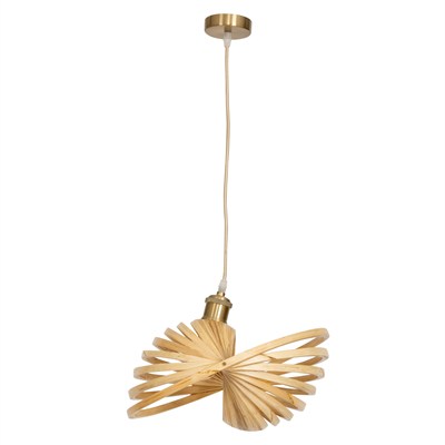 Bambu Tavan Aydınlatması Hazeran Form 35cm