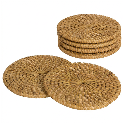 Bardak Altlığı Naturel Bambu