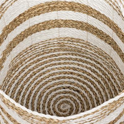 Çamaşır Sepeti  Krem Naturel Ç.30cm