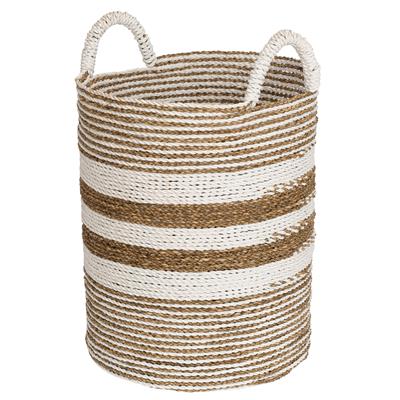 Çamaşır Sepeti  Krem Naturel Ç.35cm