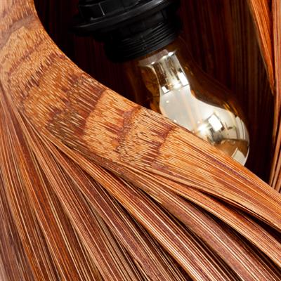 Bambu Sprial Şerit Tavan Aydınlatması