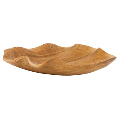 Dekoratif Gondol Leaf Teak 45 cm x 29 cm