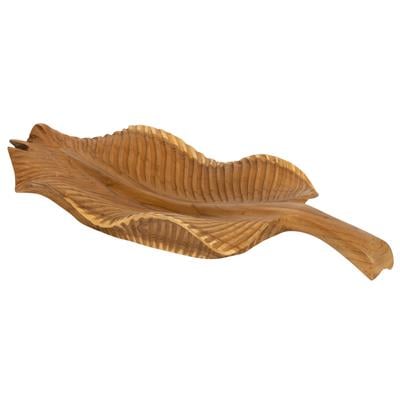 Dekoratif Gondol Leaf Teak  65/63 cm x 28 cm x 10 cm