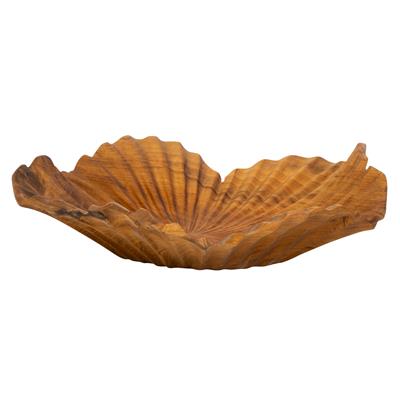 Dekoratif Gondol Lotus  Teak D.25 cm