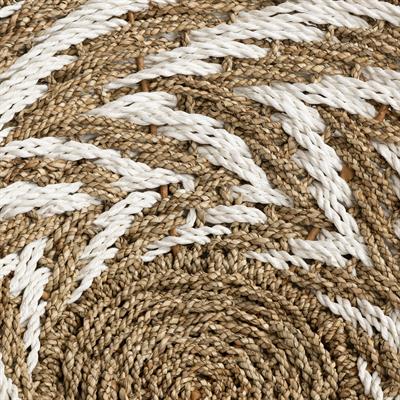 Duvar Tabağı Beyaz Naturel 60 cm